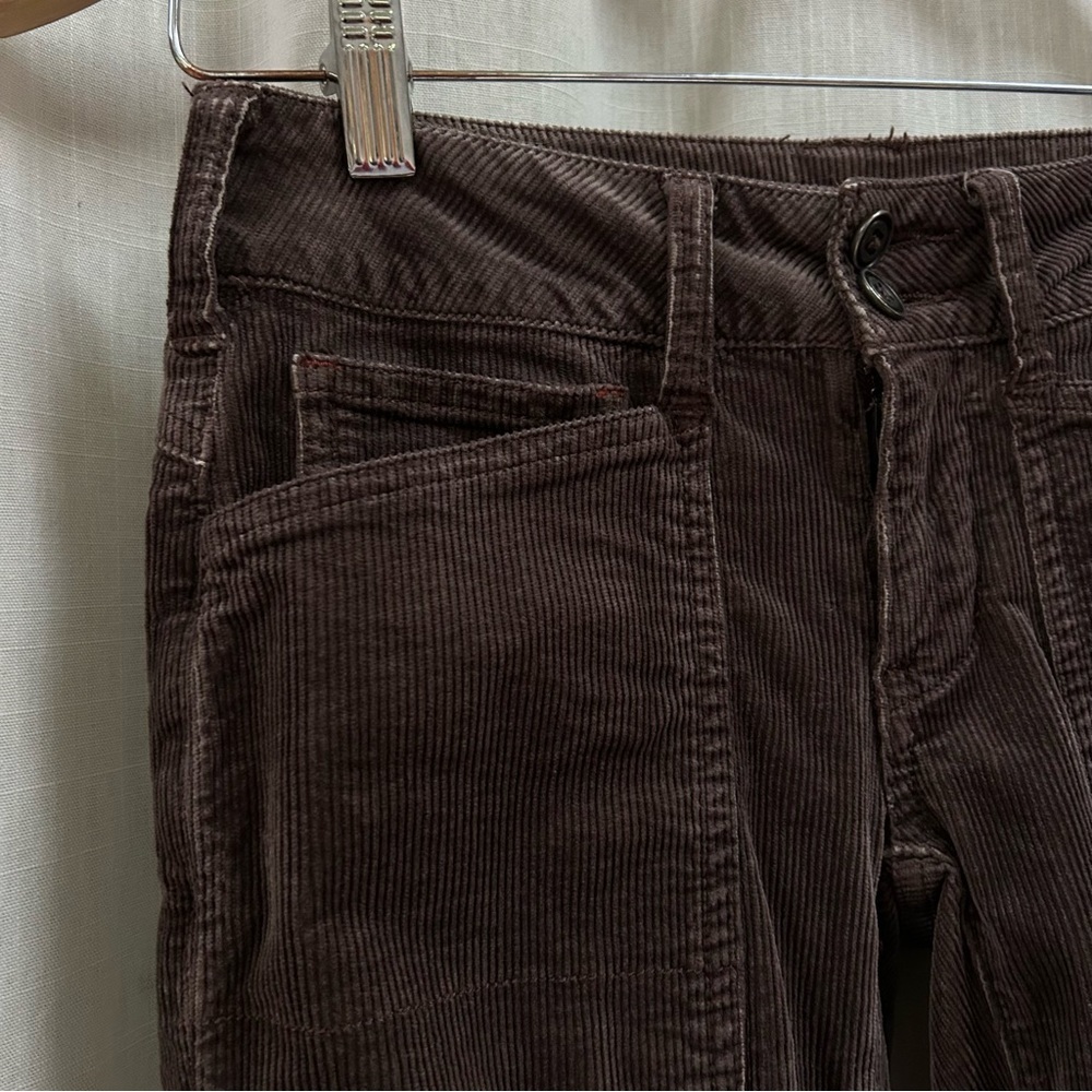 Anthropologie Pilcro Wanderer Corduroy Brown Pants Size 23 - Picture 5 of 12